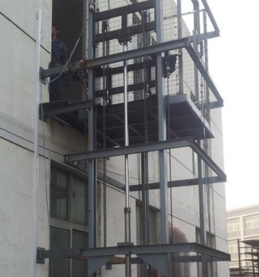 2000KG ascensore idraulico della casa di vetro commerciale degli elevatori 0.3m/s