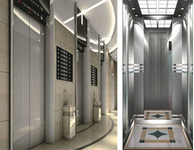 ascensore Gearless sincrono della trazione di PM dell'elevatore automatico del passeggero di 0.63m/s 320KG