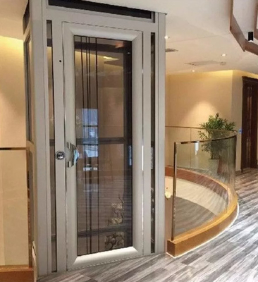 Un tipo di vetro ascensore Gearless di 8 elevatori residenziali dei pavimenti della trazione