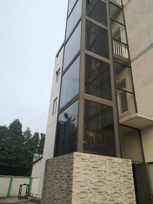 elevatore di vetro residenziale delle persone dell'elevatore 4 della casa di 0.63m/s 320KG Shaftless