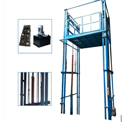 Elevatore del carico della ferrovia di guida di T