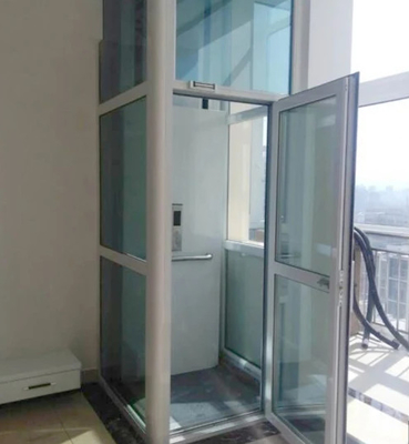 400KG elevatore all'aperto idraulico di vetro 0.4m/s dell'elevatore 6m per la sedia a rotelle