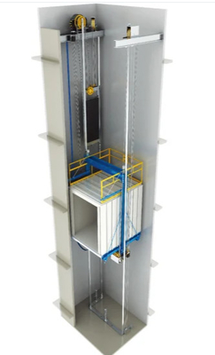 400KG elevatore all'aperto idraulico di vetro 0.4m/s dell'elevatore 6m per la sedia a rotelle