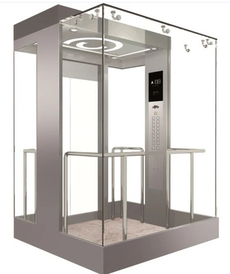 Elevatore di vetro rotondo del quadrato residenziale