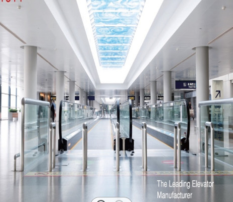 Marciapiede mobile dell'aeroporto da 0 gradi
