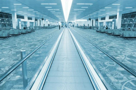 Il marciapiede mobile VVVF dell'aeroporto da 11 grado ha controllato i marciapiedi mobili della lega di alluminio