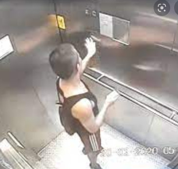 Corrimano della linea sottile dell'elevatore di 304 CCTV di acciaio inossidabile 1050KG