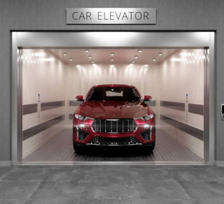 Ascensore dell'elevatore dell'automobile di 7 pavimenti per la trazione Gearless del sensore infrarosso domestico del garage