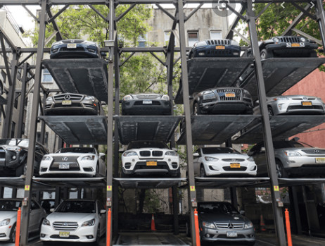 4 strati dell'elevatore dell'automobile sollevano il motociclo di controllo 3000KG di VVVF